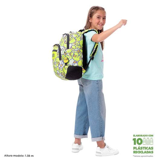 Mochila Escolar 8 a 12 anos Rayol 3A4