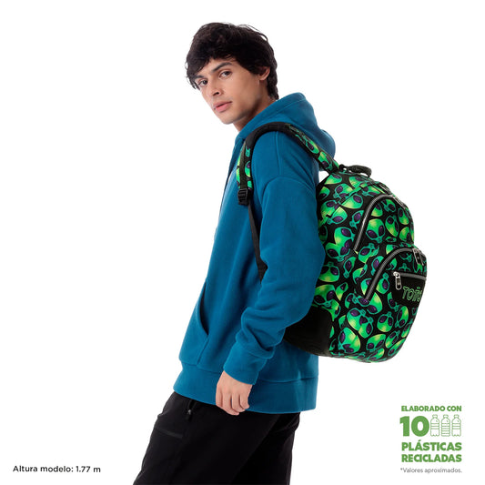 Mochila Escolar 8 a 12 anos Rayol 6DS