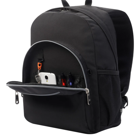 Mochila Escolar 6 a 7 anos Gommas Preta