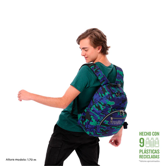 Mochila Escolar 6 a 7 anos Gommas 8JY