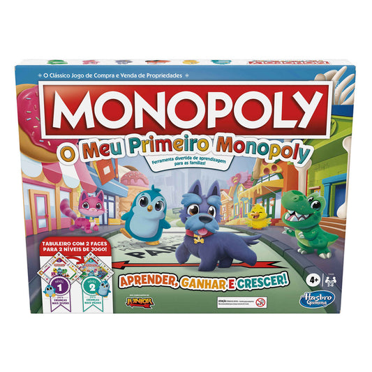 O Meu Primeiro Monopolio Hasbro Gaming F4436