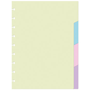 Separadores Caderno Inteligente Ambar Ecosmart PP B5 4 div.