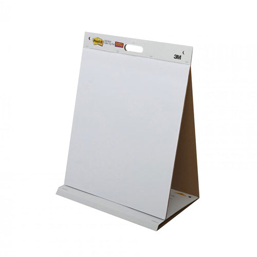 Bloco Flipchart de Mesa Para Reuniões Branco Liso 20Fls 3M