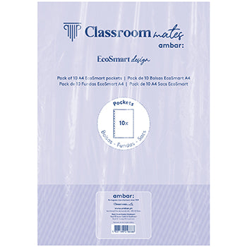 Bolsas (Micas) Caderno Inteligente Ambar Ecosmart PP A4 10un