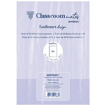 Bolsas (Micas) Caderno Inteligente Ambar Ecosmart PP A5 10un