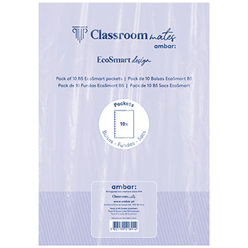 Bolsas (Micas) Caderno Inteligente Ambar Ecosmart PP B5 10un