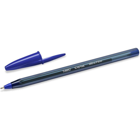 Caixa 20 uni Esferográfica Bic Cristal Exact Azul