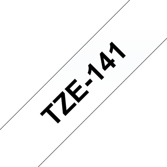 Etiquetas Brother TZe141 Laminadas 18mmX8m Compat. Pack 5