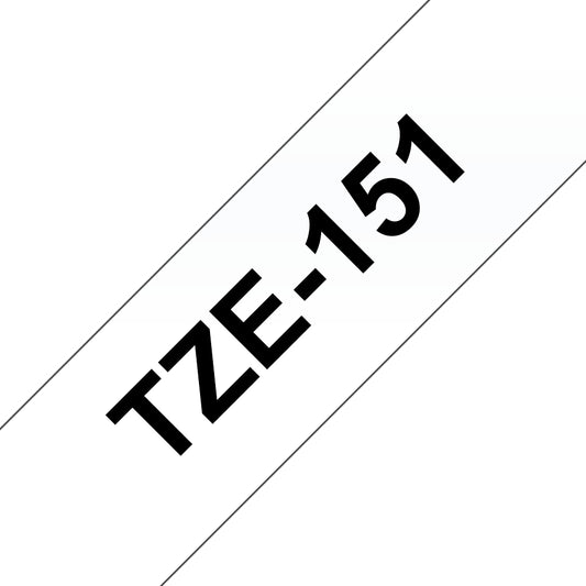 Etiquetas Brother TZe151 Laminadas 18mmX8m Compat. Pack 5