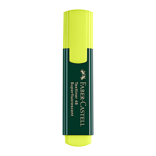 Marcador Fluorescente Faber-Castell 1548 Amarelo Pack 10un