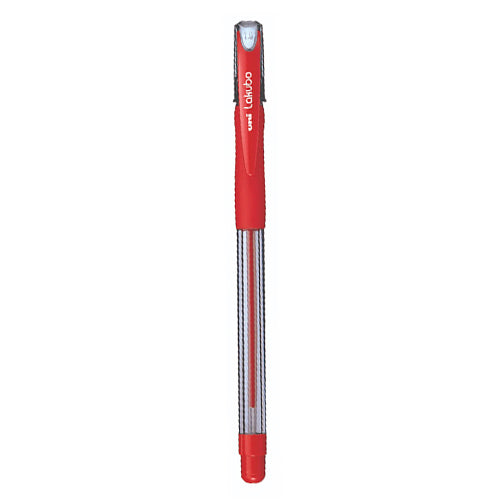 Esferográfica Uni Lakubo SG100 Ruber Grip 1,0mm Vermelho