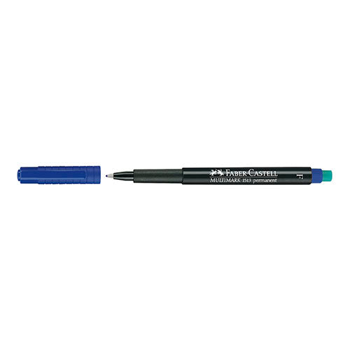 Marcador Acetato Faber-Castell OH Lux F Azul