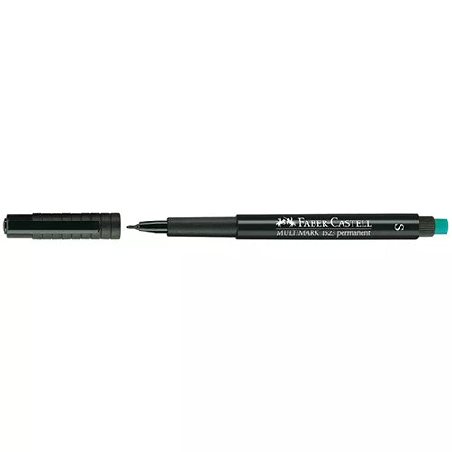 Marcador Acetato Faber-Castell OH Lux EF Preto