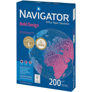 Papel 200gr Fotocopia A4 Navigator 1x150 Folhas