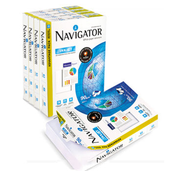 Papel 090gr Fotocopia A3 Navigator Inkjet/ Laser 5x500Fls