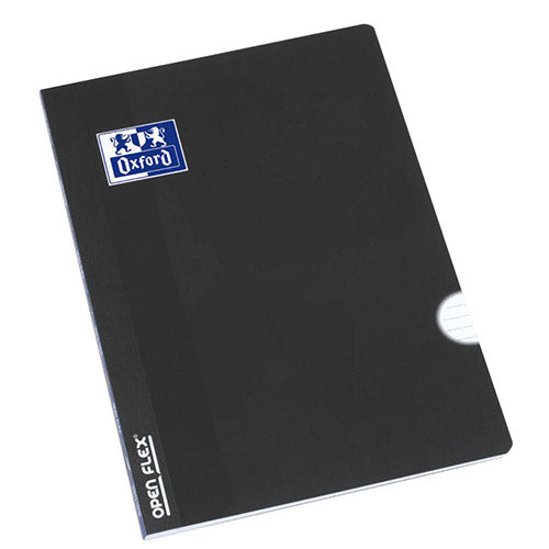 Caderno A4 Agrafado Oxford Openflex Xadrez Preto