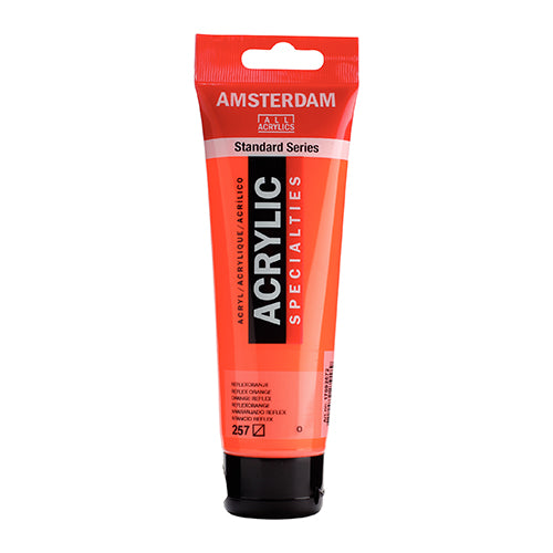 Tinta Acrílica Amsterdam 120ml 1709-257 Laranja Reflex