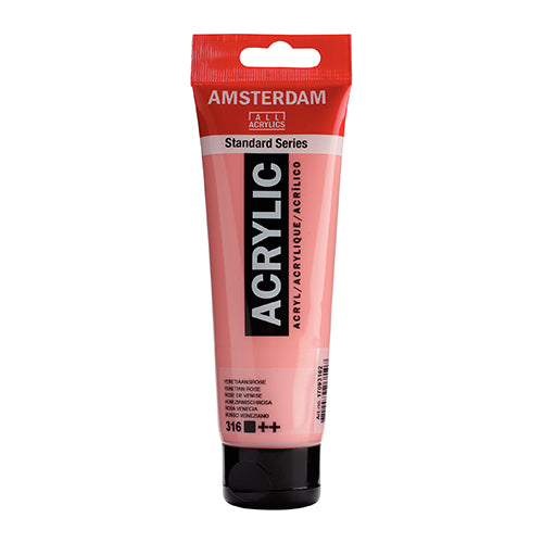 Tinta Acrílica Amsterdam 120ml 1709-316 Rosa Veneza