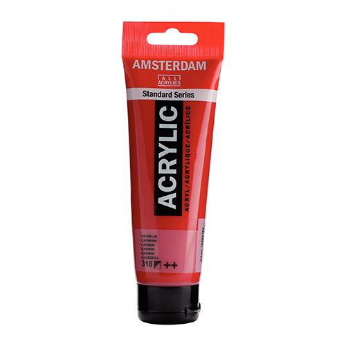 Tinta Acrílica Amsterdam 120ml 1709-318 Carmin