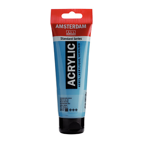 Tinta Acrílica Amsterdam 120ml 1709-517 Azul Real