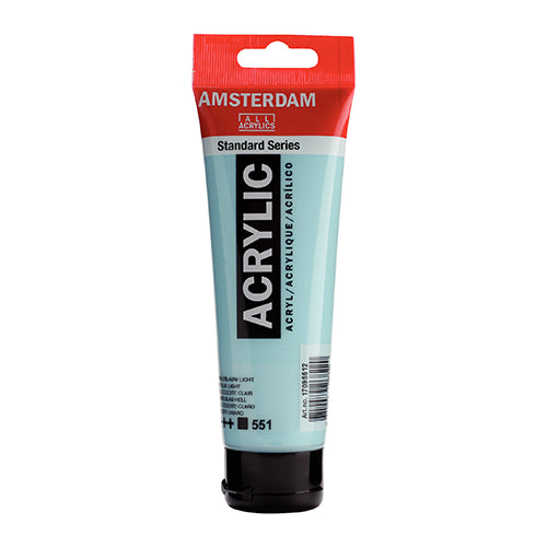 Tinta Acrílica Amsterdam 120ml 1709-551 Azul Celeste