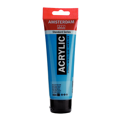 Tinta Acrílica Amsterdam 120ml 1709-551 Azul Brilhante