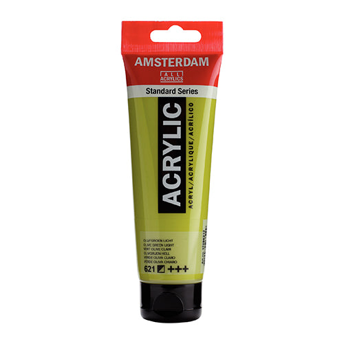 Tinta Acrílica Amsterdam 120ml 1709-621 Verde Oliva Claro