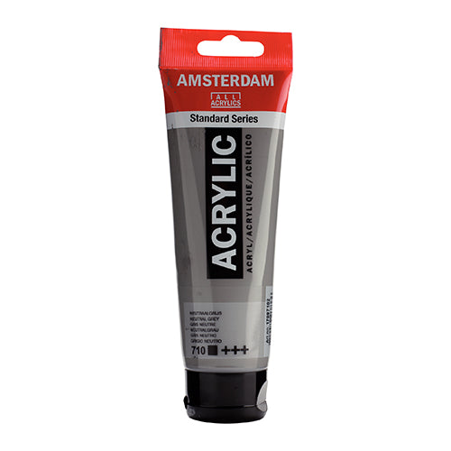 Tinta Acrílica Amsterdam 120ml 1709-710 Cinza Neutro