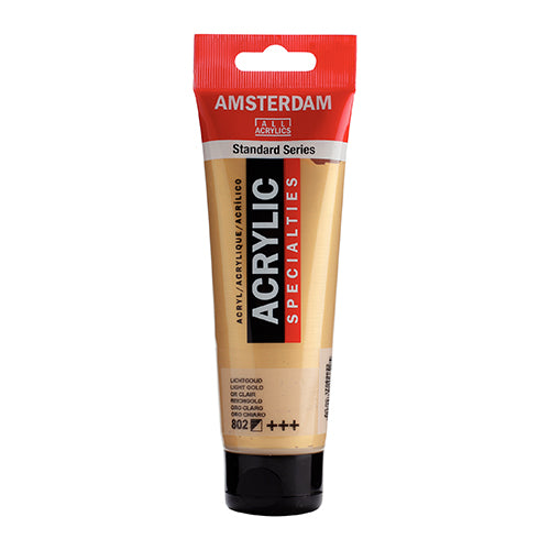 Tinta Acrílica Amsterdam 120ml 1709-802 Ouro Claro