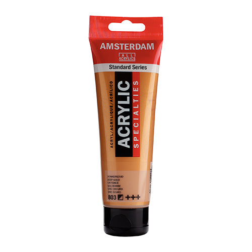 Tinta Acrílica Amsterdam 120ml 1709-803 Ouro Escuro