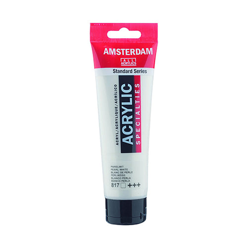 Tinta Acrílica Amsterdam 120ml 1709-817 Branco Pérola