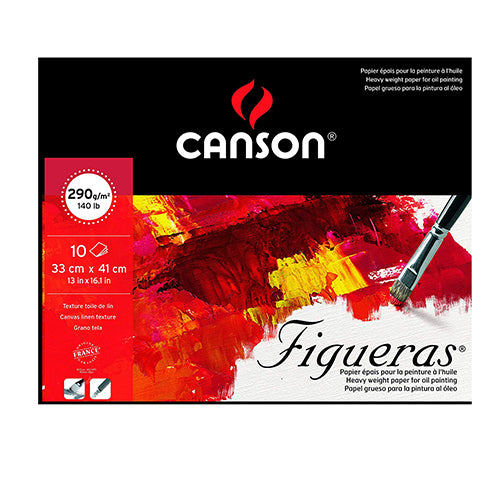 Bloco Desenho Canson Figueras A3 33X41cm 290gr 10Fls