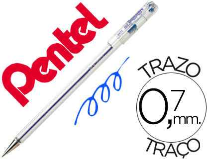 Esferográfica Pentel BK-77 Azul