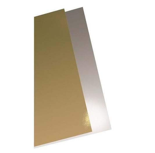 Cartolina 50X65mm 280gr Iris Ouro Emb.25