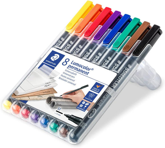 Blister 8 Marcadores Acetato Staedtler Lumocolor M 317wp8