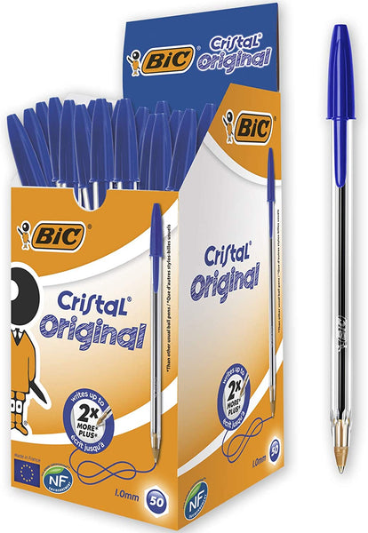 Esferográfica Bic Cristal Azul Cx.50