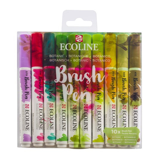 Marcadores Ecoline Brush Pen Talens Botanic 11509804