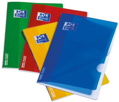 Caderno A5 Agrafado Oxford Openflex Pautado Cores Sort 48Fls