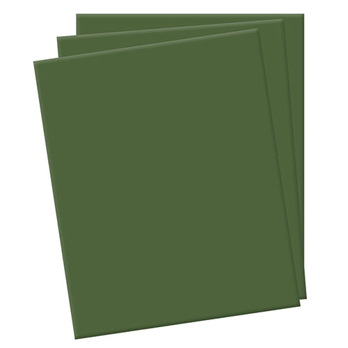 Placa Borracha Eva Verde  50X70 2mm Pack 10