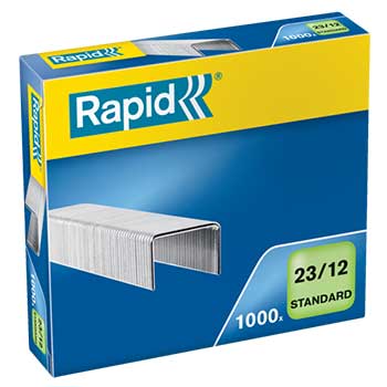 Agrafos 23/ 12 Rapid (60/ 90 Folhas) Cx1000un