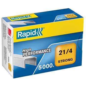 Agrafos Nº25 21/4 Rapid (2/ 20 Folhas) Cx5000un