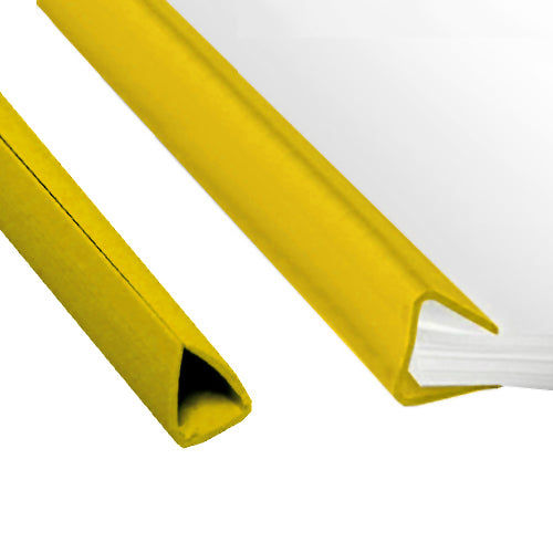 Baguete de plástico 20mm Amarelo - Pack 50un.