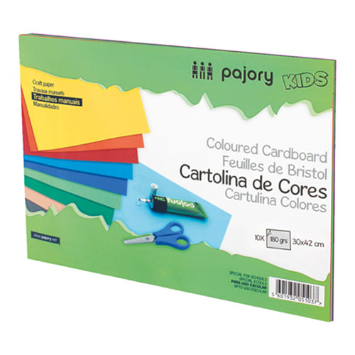 Bloco Cartolinas várias cores A3