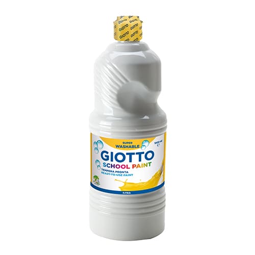 Boião Guache 1lt Giotto Escolar Branco F53501