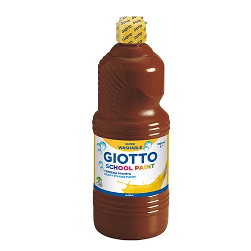 Boião Guache 1lt Giotto Escolar Castanho F535528