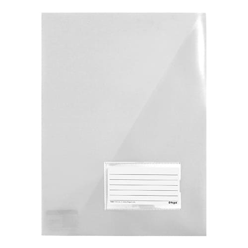 Bolsa Arquivo A4 com Diagonal Visor Branco