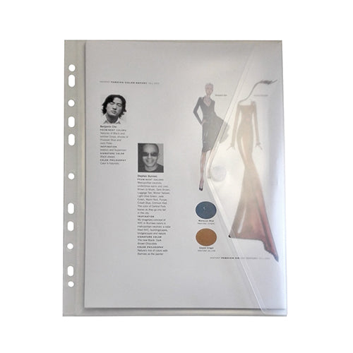 Bolsa Tipo Envelope A4 c/ Furos e c/ Velcro HFP - Pack 12un.