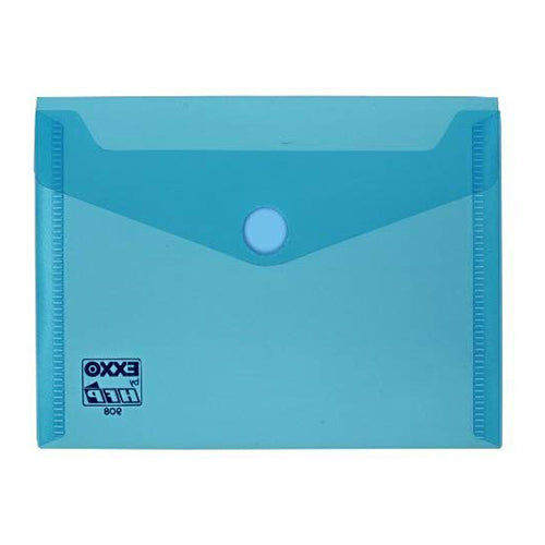 Bolsa Tipo Envelope A6 Com Velcro Azul