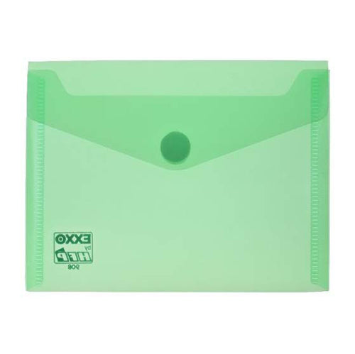 Bolsa Tipo Envelope A6 Com Velcro Verde