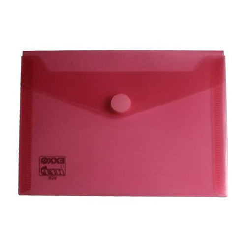 Bolsa Tipo Envelope A6 Com Velcro Vermelho